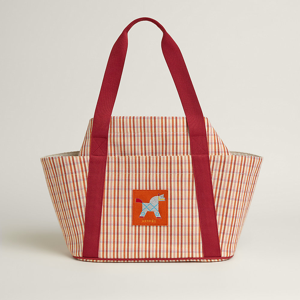 Animaux Nattes nappy bag - Orange | Hermès Mainland China